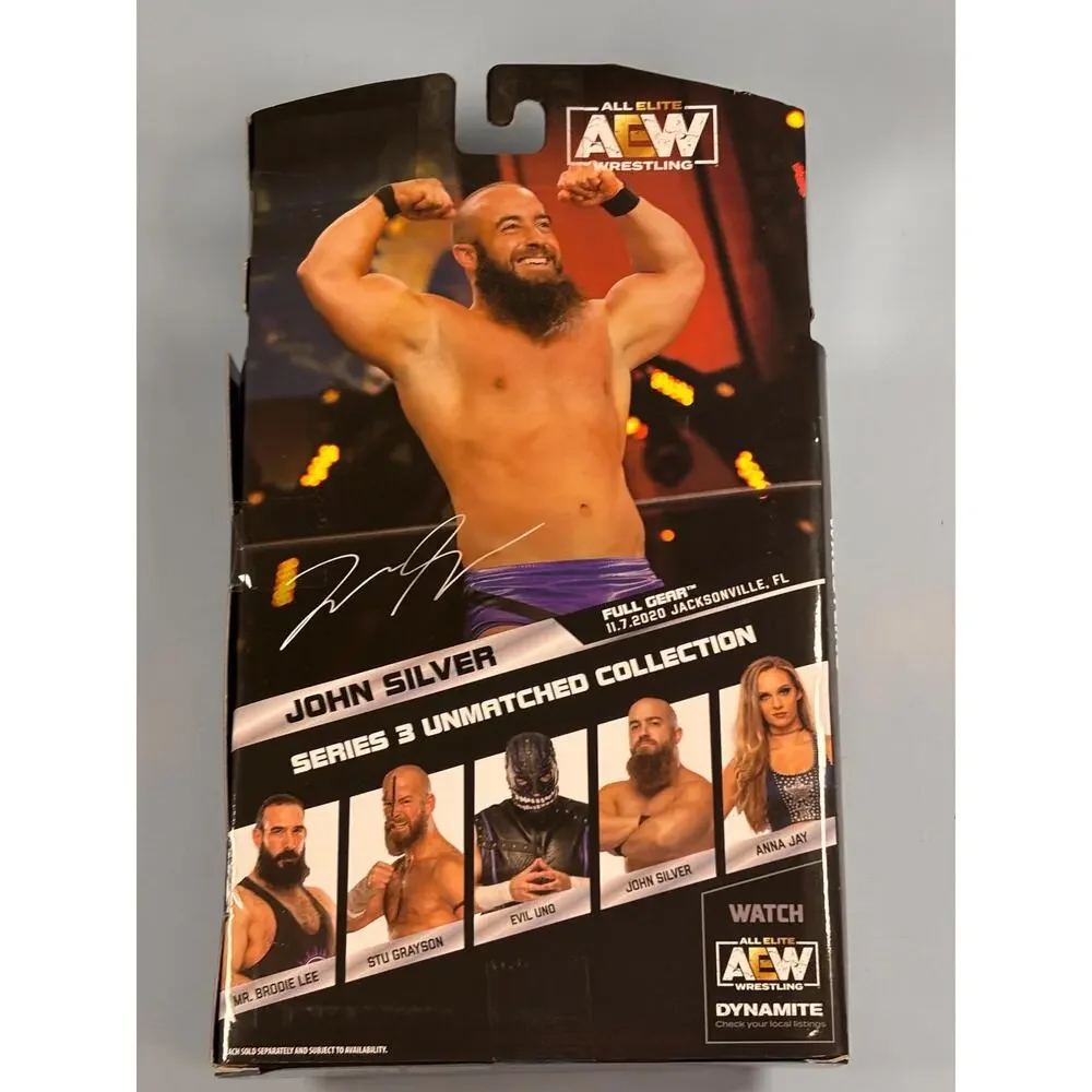 2021 AEW Unmatched Collection Series 3 #20 John Silver Action Figure New